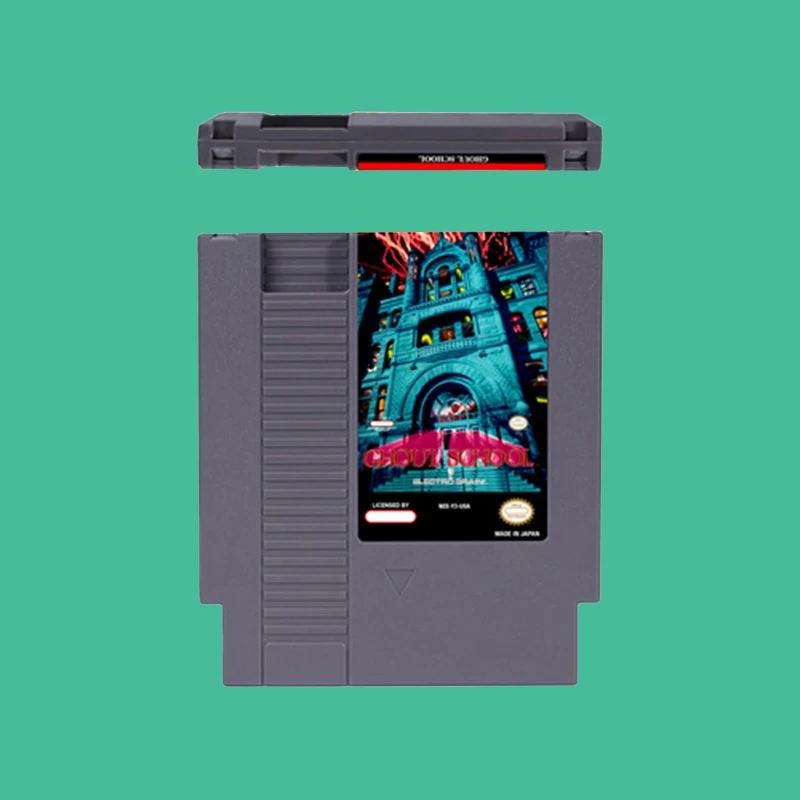

Ghoul School- 72 pins Game Cartridge for 8bit NES Video Game Console