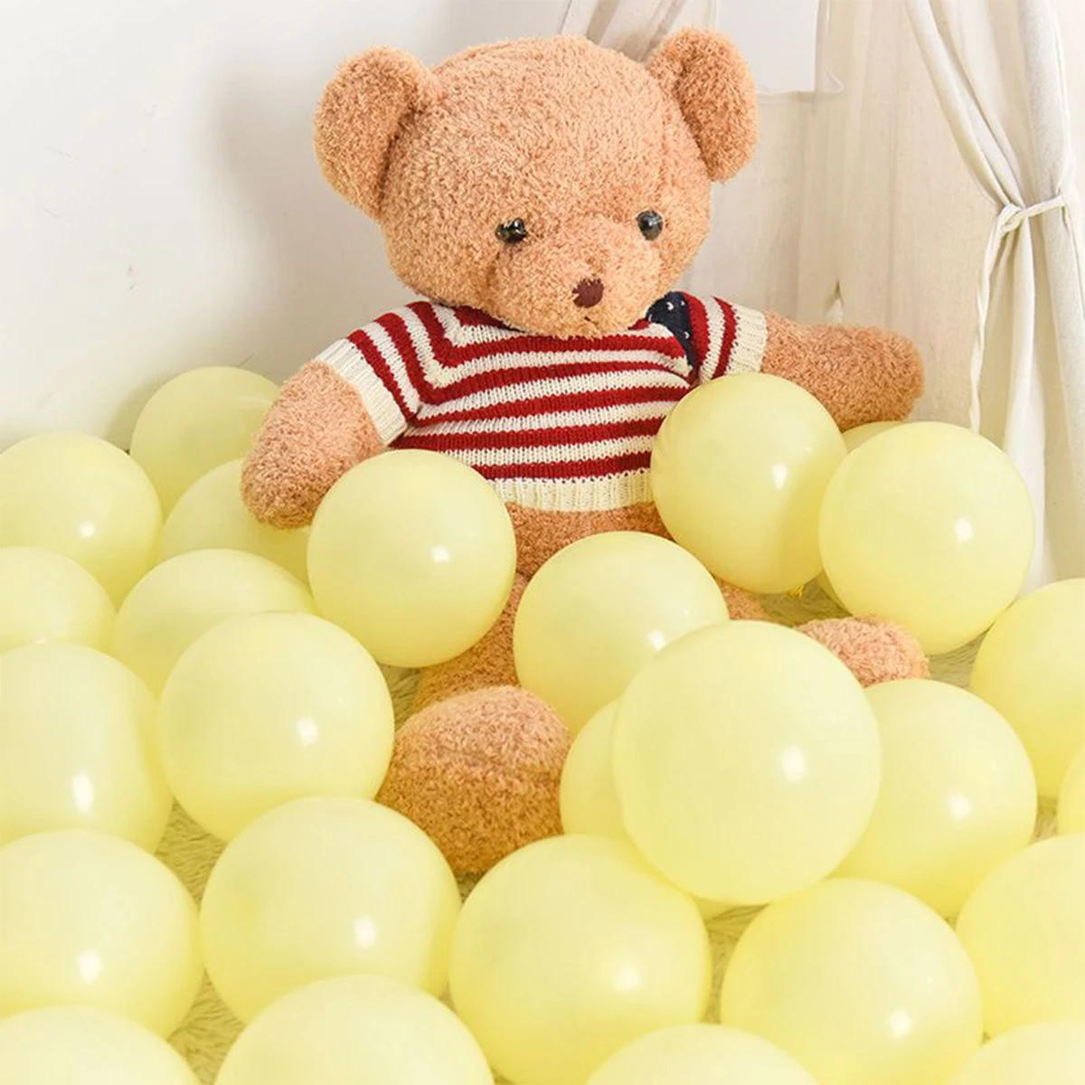 110pcs Colorful latex Balloon Yellow Garland Arch Kit, Theme Party Decor, Birthday Decor, Celebration Decor