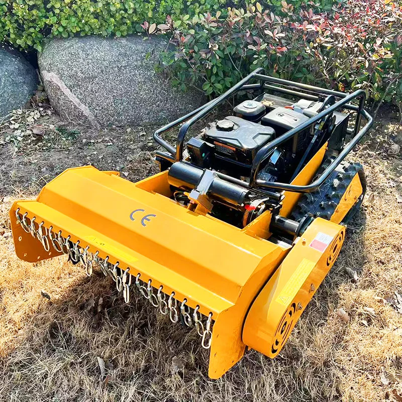 Robot tosaerba telecomandato su misura per tutti i terreni cingolati Zero turn standard di emissione Euro V a quattro tempi