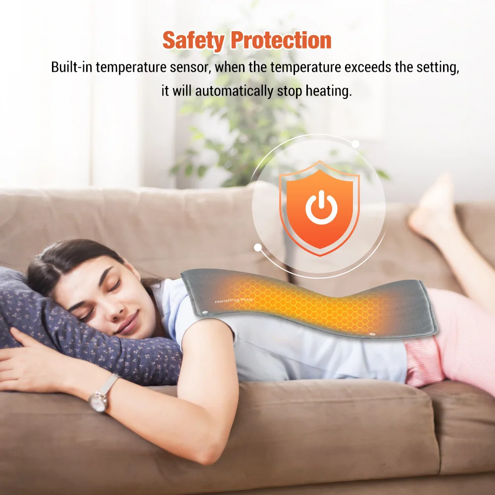 Portable Graphene Heating Pad with USB Charging , Thermostatic Hot Compress, Warmth for Hands, Feet & Waist image 4