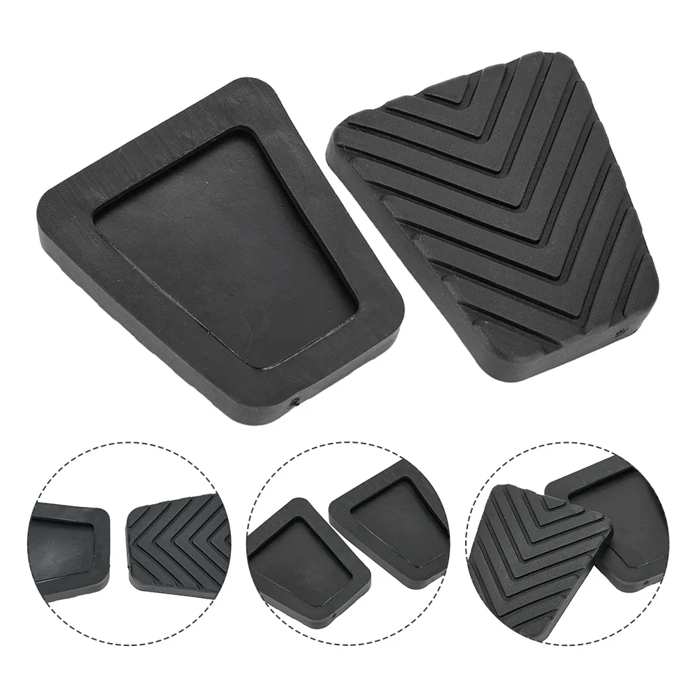 

2x Car Clutch Pedal Cushion Pedal Pad Accessories Covers Mat Replacement Rubber Vehicle 32825-36000 6.3x5.6x1.1cm