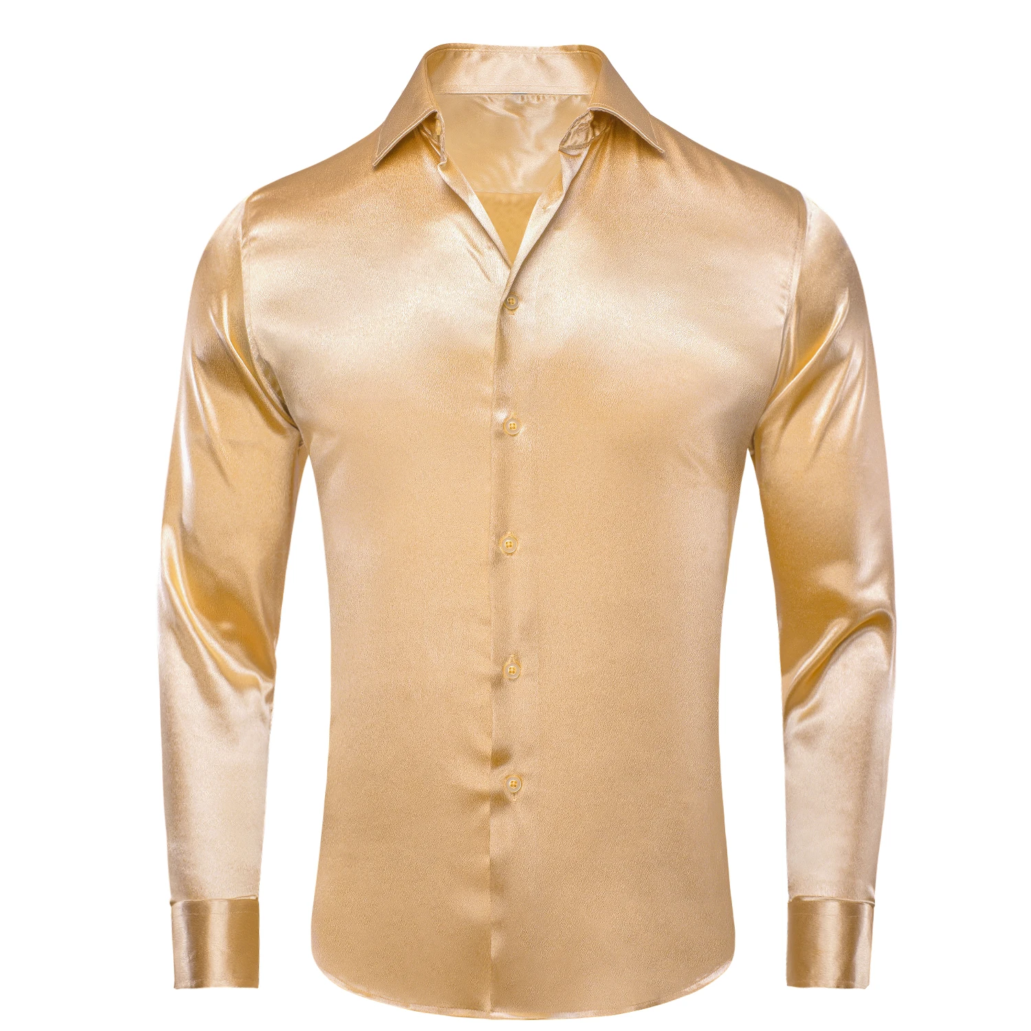 rose gold dress shirt mens Dancing Queen 4508 - Long Satin Sheath Dress