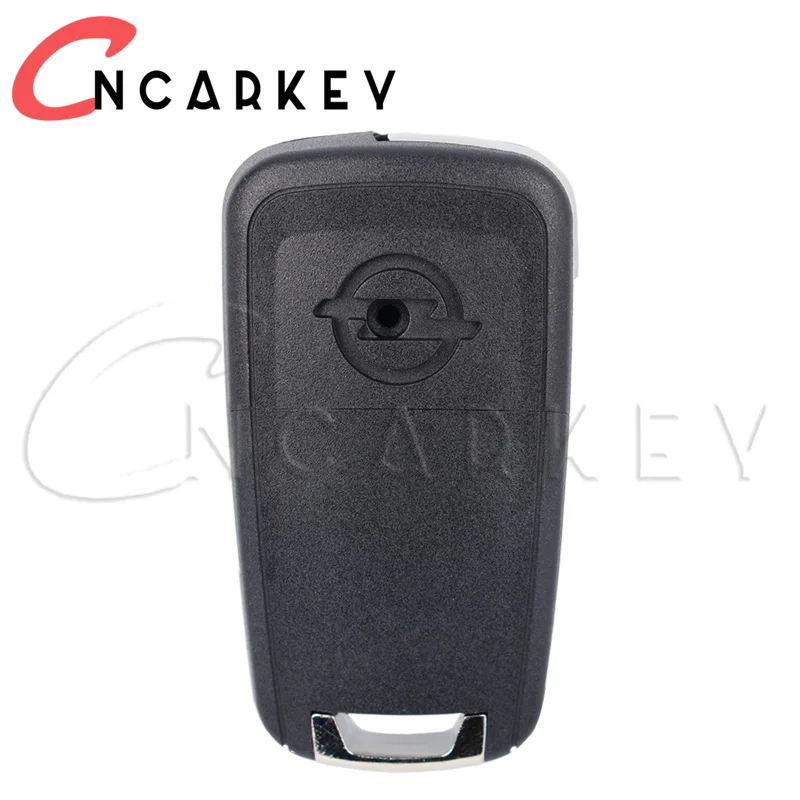 Capa chave do carro 2 3 botões flip dobrável caso chave remota para opel vauxhall corsa astra vectra zafira omega hu100 lâmina sem cortes