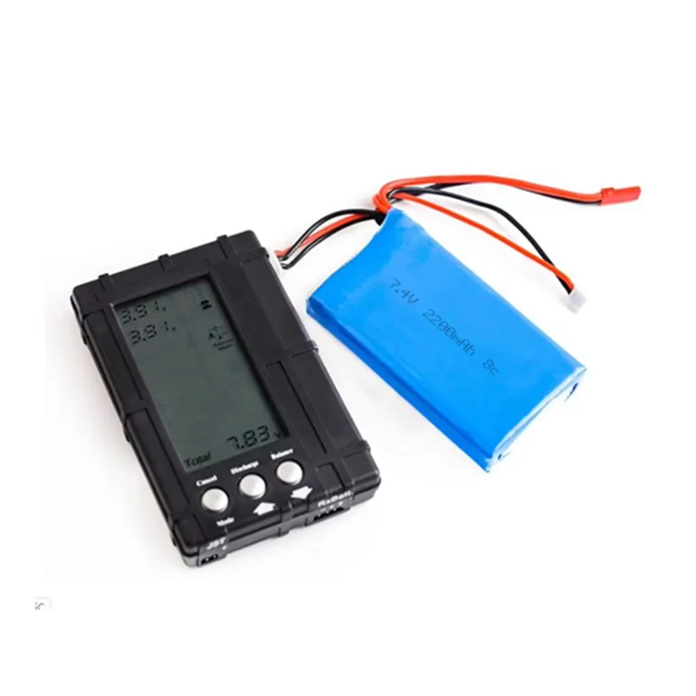 Battery for FrSky Taranis Q X7 2.4G Transmitter 7.4V 2200mAh 8C Lipo Bateria For Spektrum DX8 DX6e DX6 Rc Spare Parts