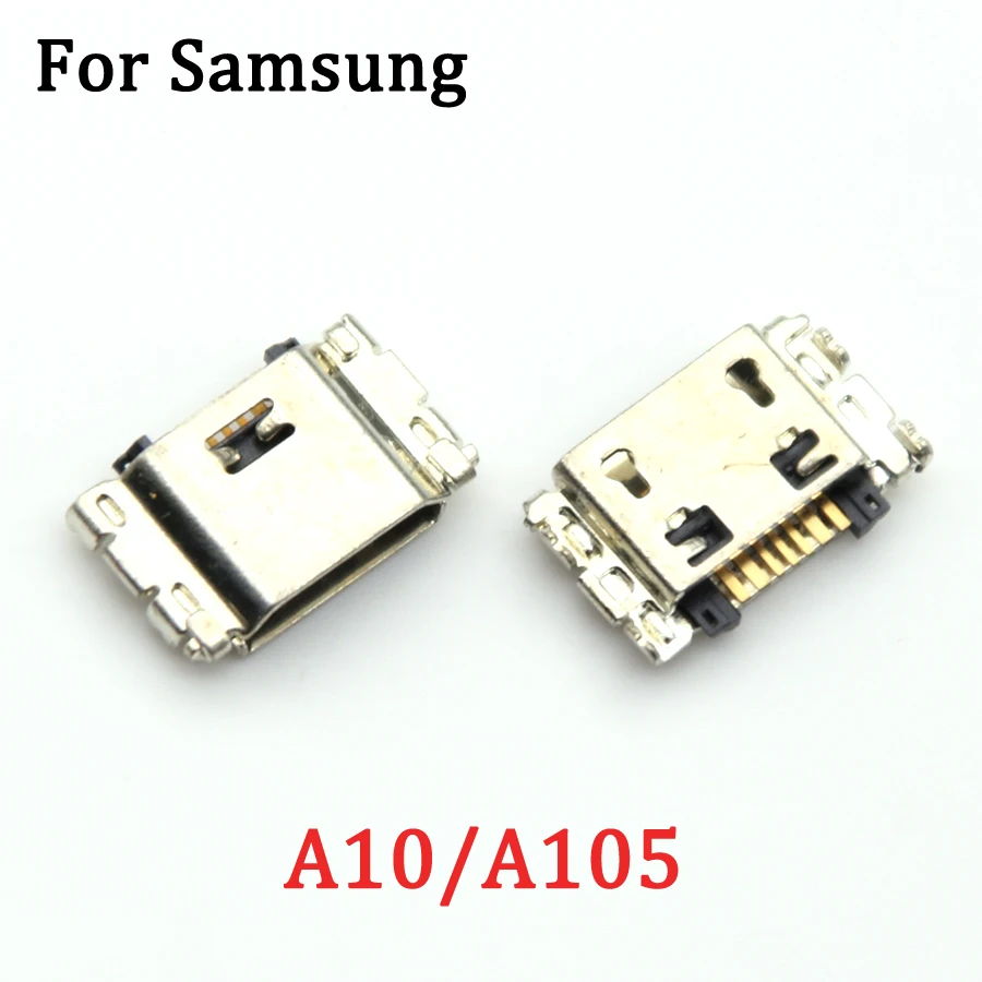 2Pcs For Samsung A20 A30 A50 A70 A51 A71 A21s A01 A30s A50s A20s A11 A21 A31 A52 Type-C USB Charger Jack Connector Charging Port