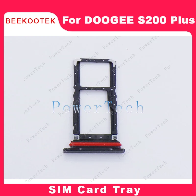 New Original DOOGEE S200 Plus SIM Card Tray Holder SIM TF Card Tray Slot Adapter For DOOGEE S200 Plus Smart Phone