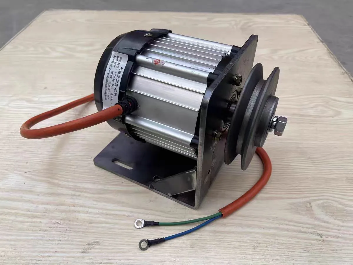 Low Speed 84 V 2000 W DC AC Generator Permanent Magnet Brushless Pure Copper Wire