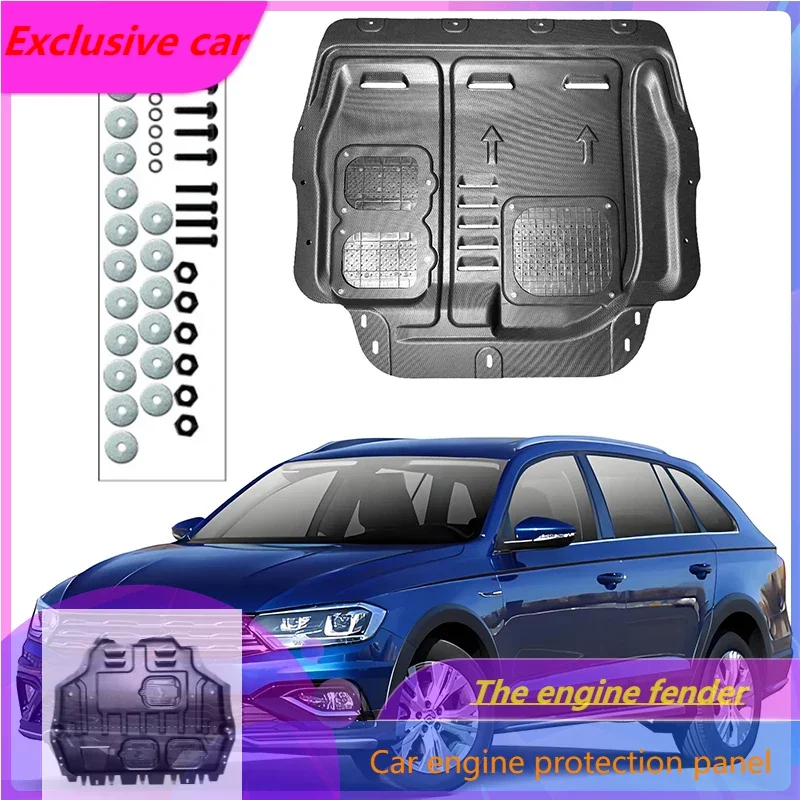 

Under Engine Guard Splash Shield Mud Fender Cover Plate Fender Mudguard Protector For Volkswagen C-TREK 2018-2020 1.4T Car Black