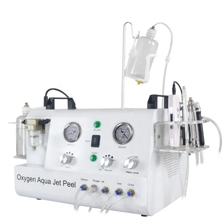 

5 In 1 High Pressure Water Oxygen Jet Aqua Peel Machine Hydro Dermabrasion Facial Cleansing Microdermabrasion For Acne Removal