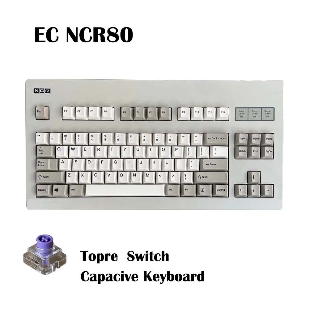 

Совместимая клавиатура WK NCR80 в черном/ретро стиле