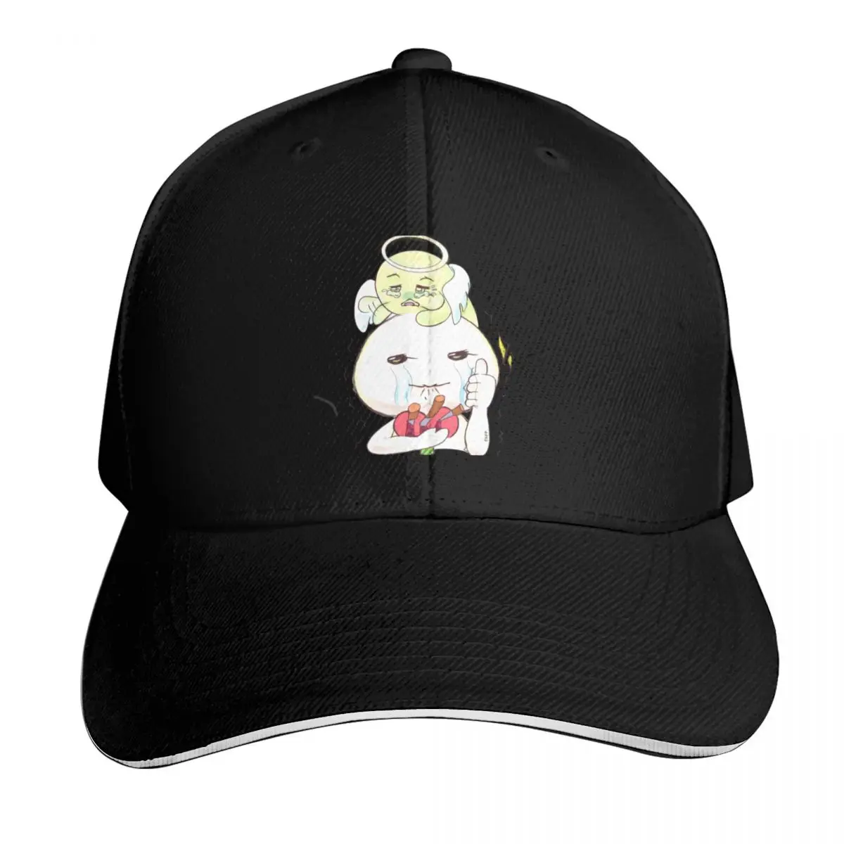 ENFP: Crying inside, smiling outside Baseball Cap Low Profile Unstructured Unisex for Men Women Outdoor Golf Running Hiking