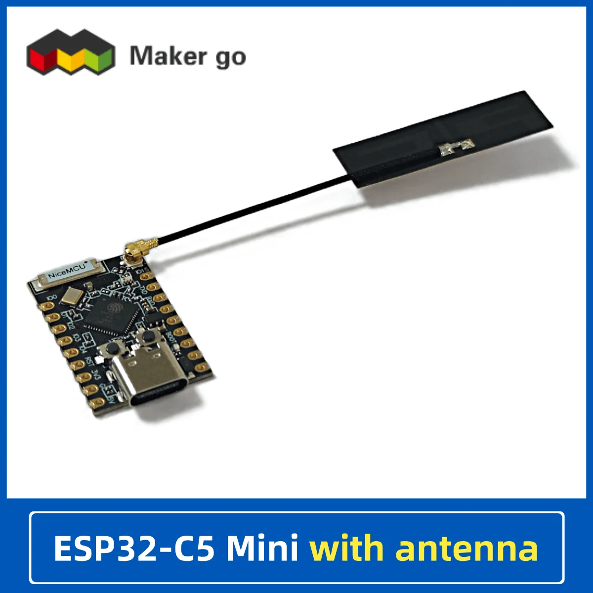 ESP32-C5 Mini Development Board 2.4G+5G Dual Band WiFi 6 Bluetooth 5 Zigbee Thread Low Power Consumption