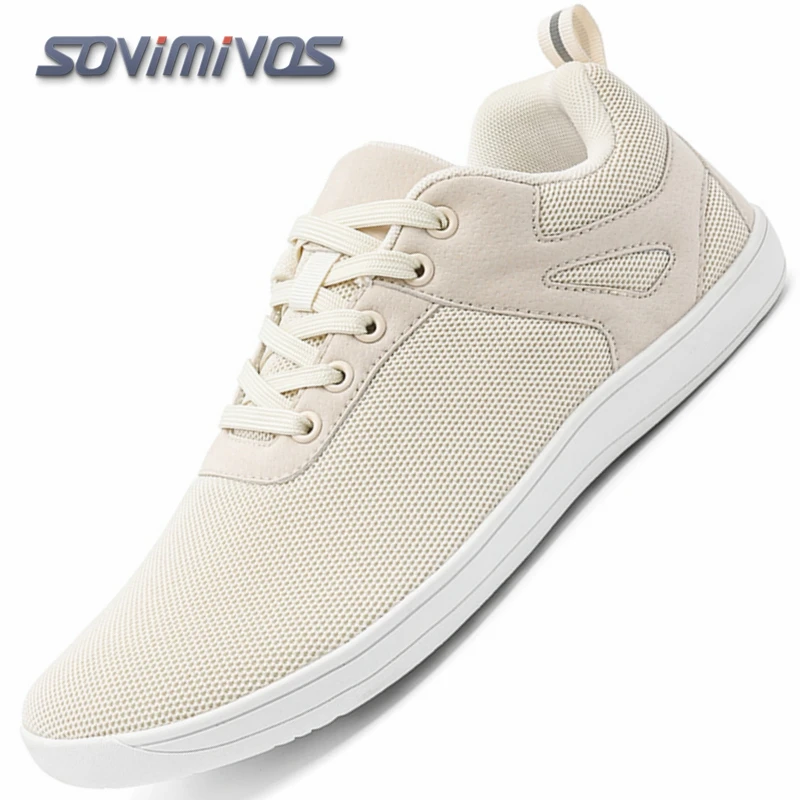 

Мужские минималистичные дышащие удобные кроссовки для ходьбы по пересеченной местности с широким носком, обувь для босоногого бега, теннисные кроссовки для мужчин и женщин