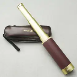 Hunting Monocular 25x30 Retractable Style Pirate Telescope BAK4 Prism Pocket Navy Sliding Focus 25 Jnash 135mm / 5.3in 1.2mm