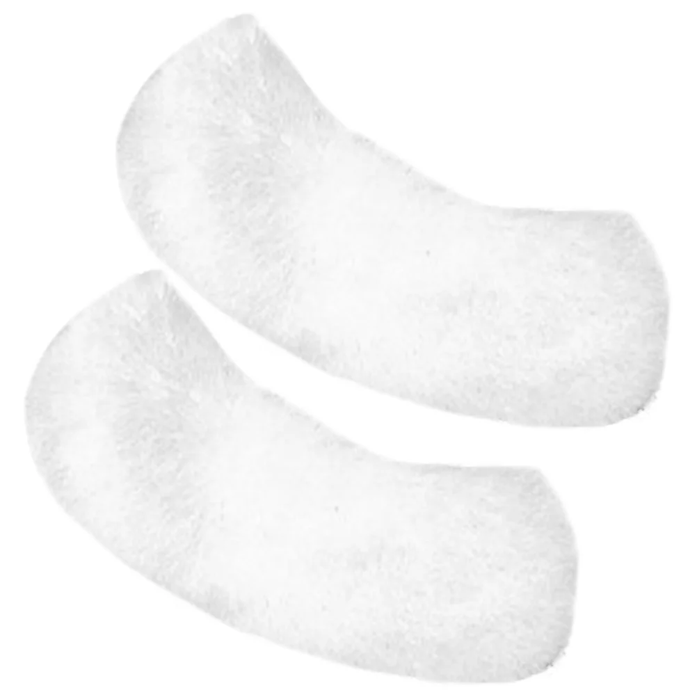 

While Sandals Shoe Lace Covers Detachable Inserts for Women Furry Decor Slippers Charms Soft Plush White Fuzzy Child