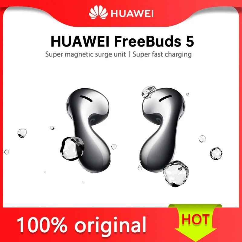 

Huawei Freebuds 5 Super Magnetic Unit Super Fast Charge Semi-In-Ear Comfort And Noise Reduction Wireless Earphone