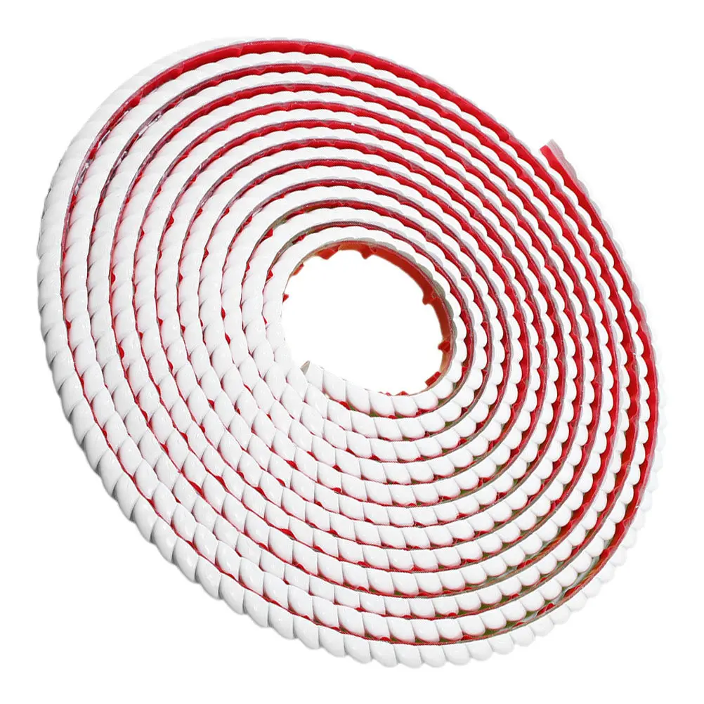 1 Roll Decorative Trim Caulk Strip Flexible PVC Peel Stick Easy Install Wall Mirror Border Moulding Trim Home Decoration Corner