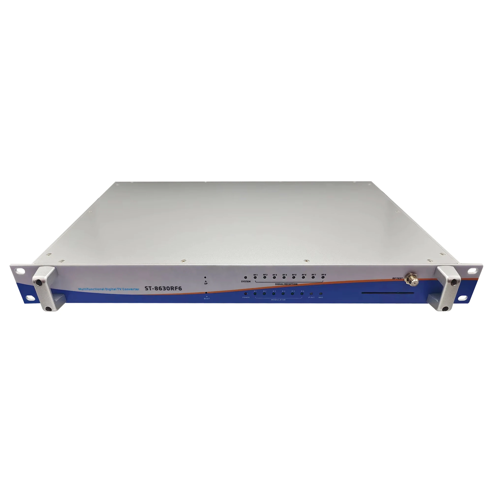 8-channel Tuner 2 HD Encoder Modulator Tuner to IP HD to RF DVB-S2 DVB-T T2 DVB-C ISDBT to IP Ocam Decryption IP TO DVB-T ISDBT
