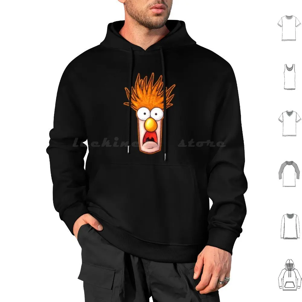 

Beaker Hoodies Long Sleeve Animal Drummer The Show Animal Drummer The Show The Pets Drums Meep Beaker Bunsen Honeydew