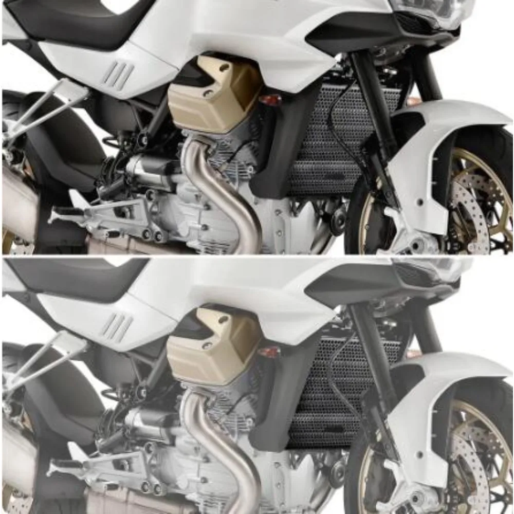 Motorcycle For Moto Guzzi V100 Stelvio 1000 2024 2025 2026 Radiator Grille Guard Cover Protection V100 Mandello / S 2023 2024