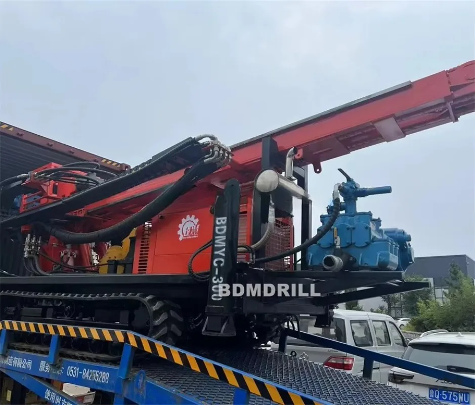 Customized Fully Hydraulic Core Drilling Rig Geotechnical Core Sample Drilling Construction Hard Rock Mineral Coring