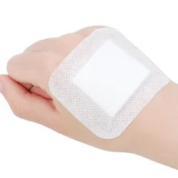 3pcs/set Large Dressing Patch First Aid Tape Self-adheive Gauze Bandages Wound Plaster for Wound Dressing Adhesive Bandages