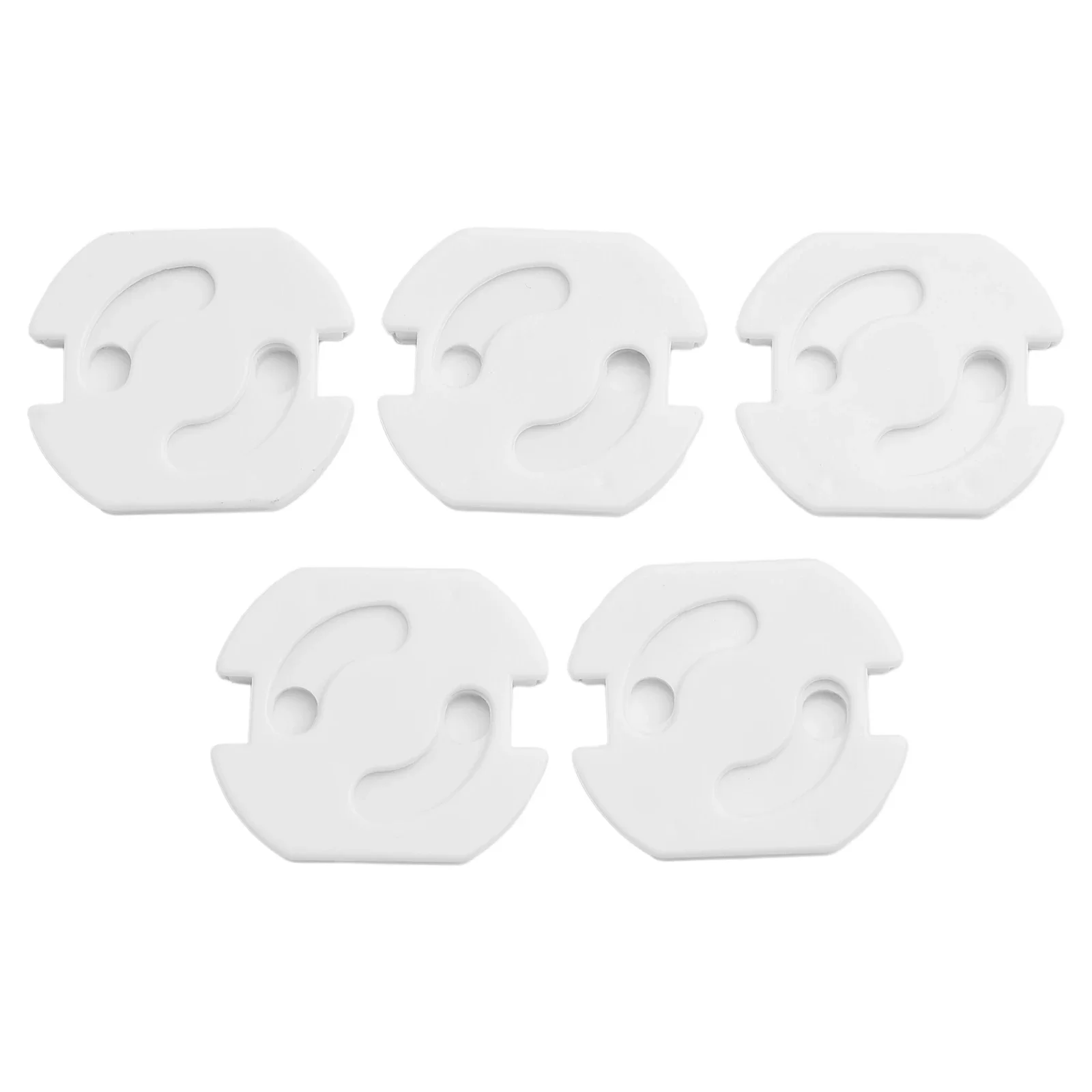 

5pcs Socket Lock Self-Adhesive Child Safety Lock With Rotary Mechanism For The Socket Protection Against Electric Shock