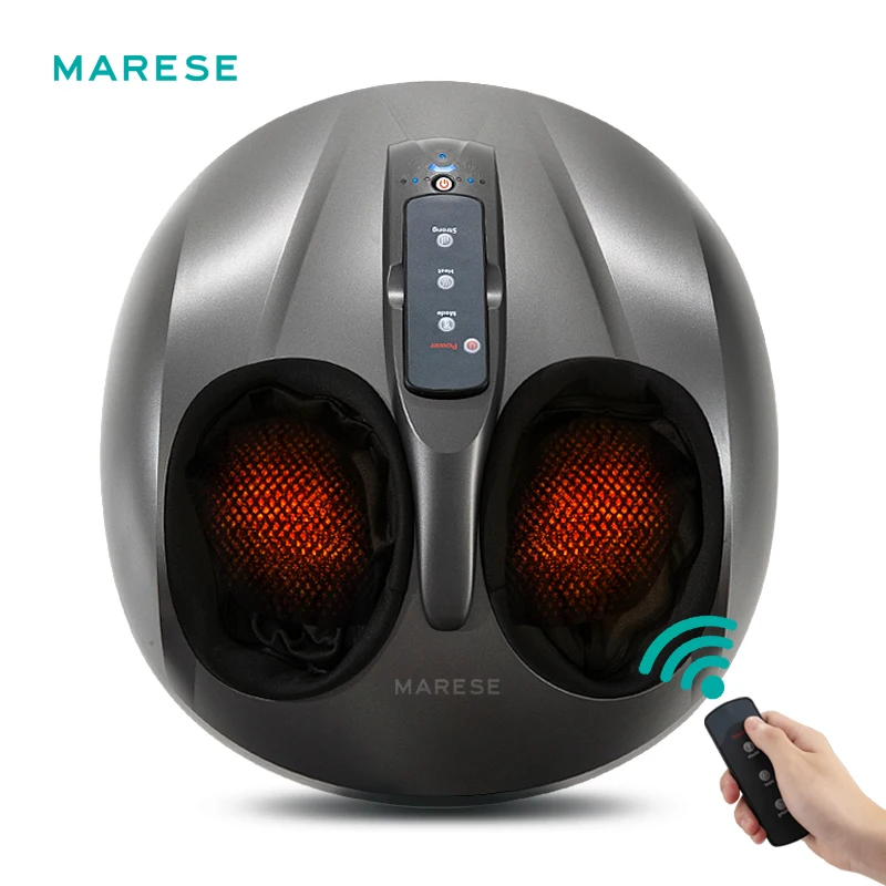 

MARESE M118 Electric Foot Massager Heating Therapy Shiatsu With Deep Kneading Roller Air Compression Massage Machine Health Car