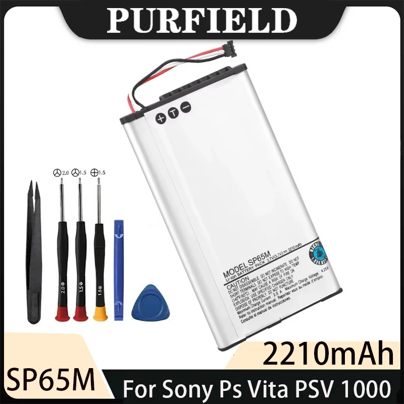 Аккумулятор PURFIELD SP65M 2210 мАч для Sony PSV VITA 1001 PSVITA 1000 ps vita psv1000 PCH-1001 1101 1010 1107 1108 1106 1104 1103