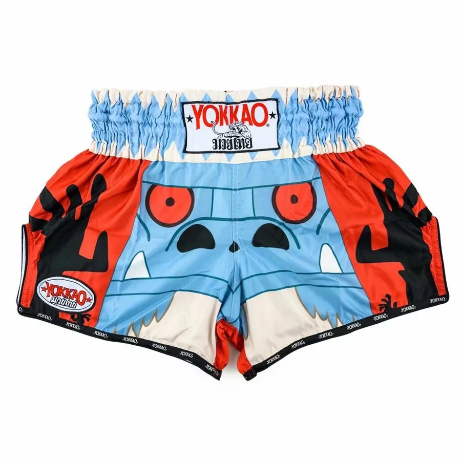 YOKKAO プロボクシングショーツ男性と女性武道ムエタイ格闘技フィットネスジムトレーニングパンツ