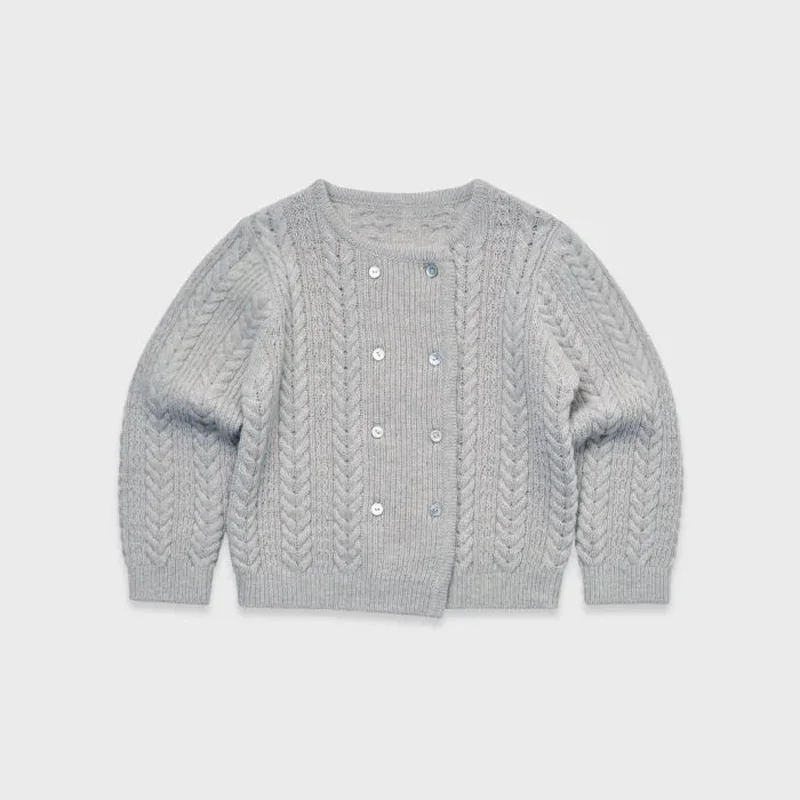 Pre-sale (late Sept) 2026 Autumn Lou Baby Girls Floral Print Shirt & Pants Sets Boys Knitted Cardigan Winter Coat Kids Sweaters