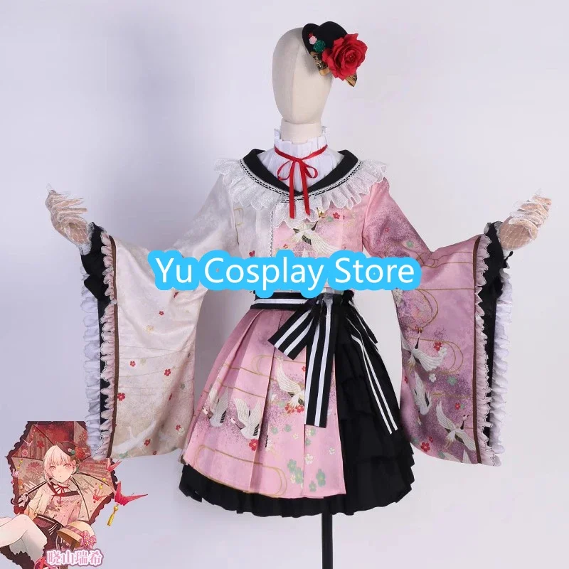 Akiyama Mizuki Cosplay Costumes Game Project Sekai Cosplay Kimono Dress Halloween Party Suit Uniforms Custom Made