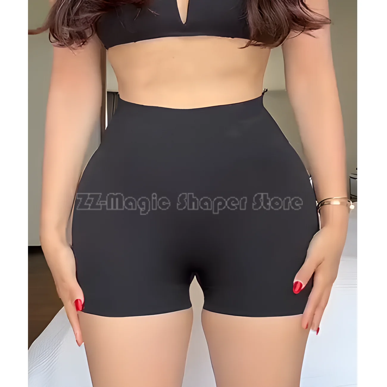 المرأة مدرب خصر السراويل بعقب رافع السيدات سلس البطن تحكم سراويل كولومبيانا للتنحيف مضغوط سليم صالح الجسم Fajas #4