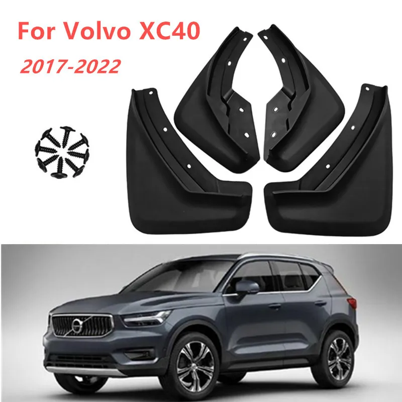 

4pcs Mud Flap Mudguards for Volvo XC40 2017 2018 2019 2020 2021 2022 Fender Guard Splash Car Front Rear Accessories