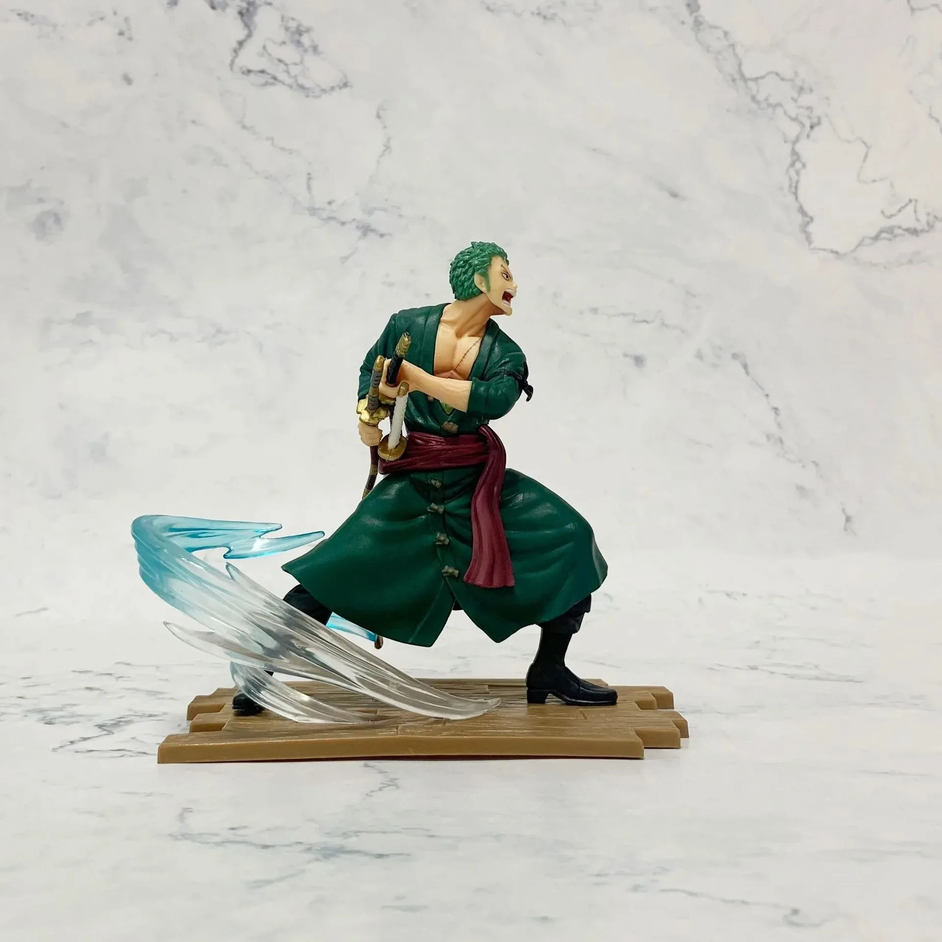 15cm Anime One Piece Figure Luffy Sanji Zoro Battle Warrior Figurine Model PVC Collection Desktop Action Figure Toy Kid Gifts - view 5