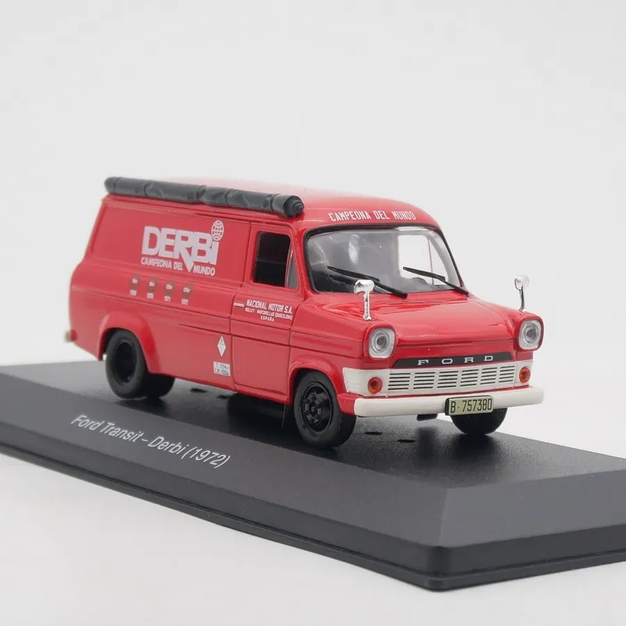 diecast-ixo-1-43-scale-transit-derbi-1972-ford-all-shunde-motorcycle-advertising-car-alloy-car-model