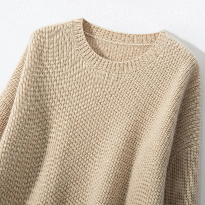 Free Shipping Plus Size Women Sweater,100% Pure Cashmere Pullover,Loose Women\'s Thickened Clothing,2023 Winter Knitwears, SWS01