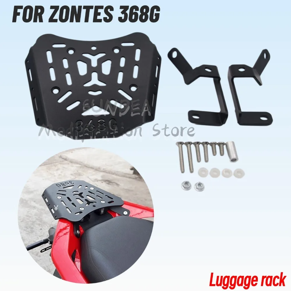 

Fit For ZONTES 368G 368 G Motorcycle Rear Shelf Tail Box Rack Luggage Rack Rear Tail Rack Rear Shelf Trunk Rack Brackets