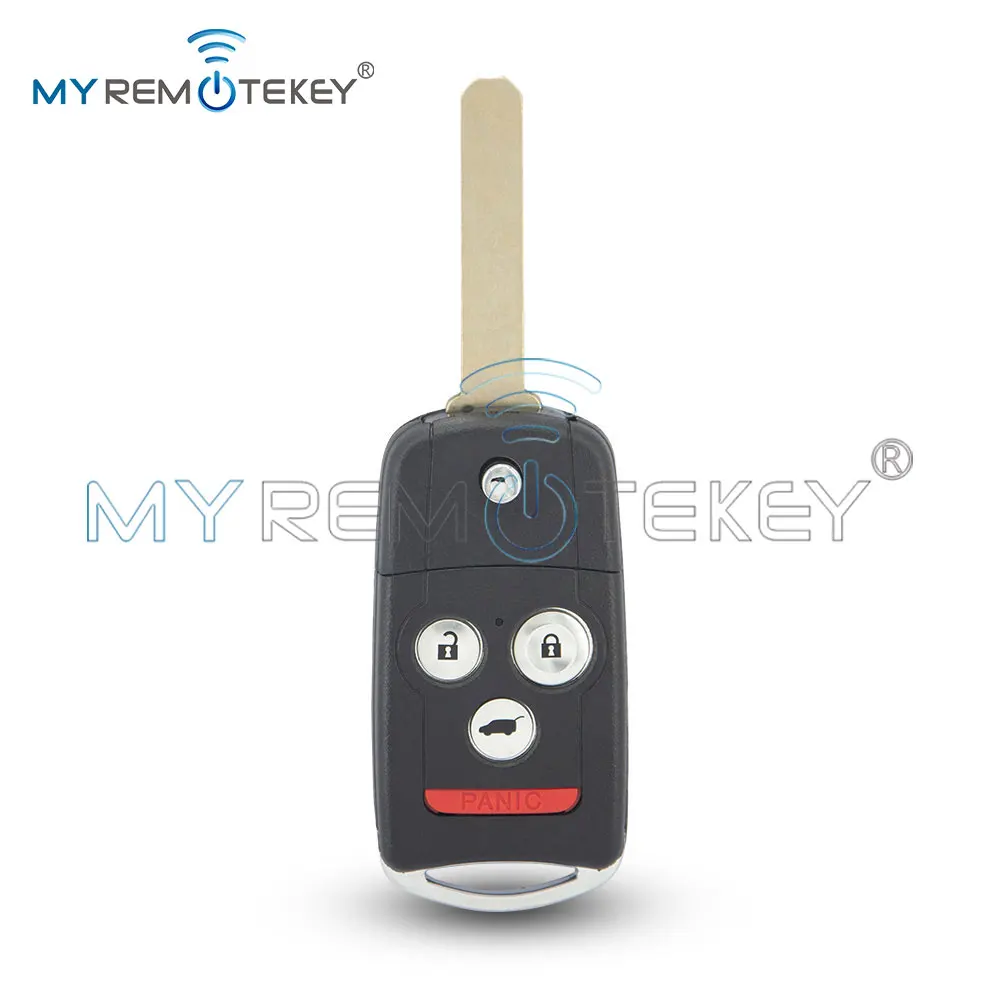 MYREMOTEKEY Flip Auto Fernbedienung Schlüssel Shell Fob 2/3/4 Tasten MLBHLIK-1T für Honda Acura Civic Accord Jazz CRV HRV Schlüssel Fall Gehäuse – Detail 5