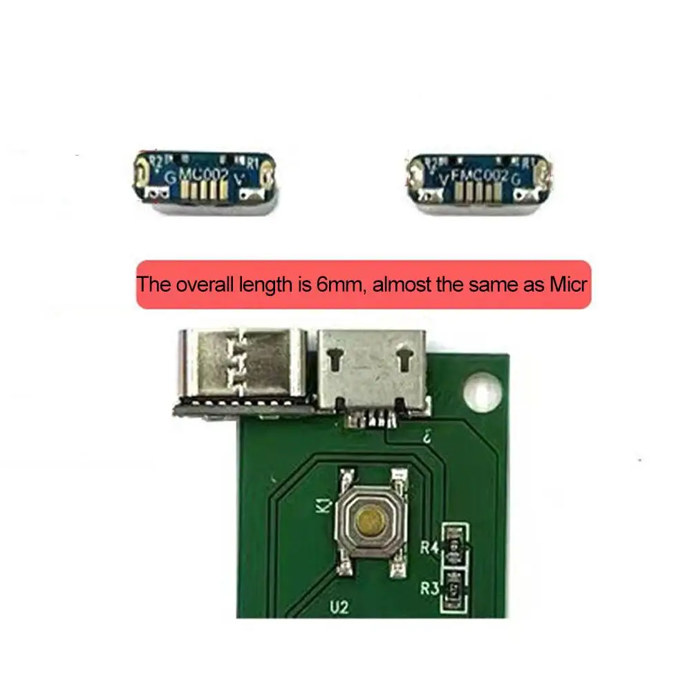 5/10PCS M85K Micro USB Zu Typ C Adapter Board DIY Reparatur Und Änderung Zubehör Unterstützung Lade und USB2.0 Datenübertragung – Detail 9