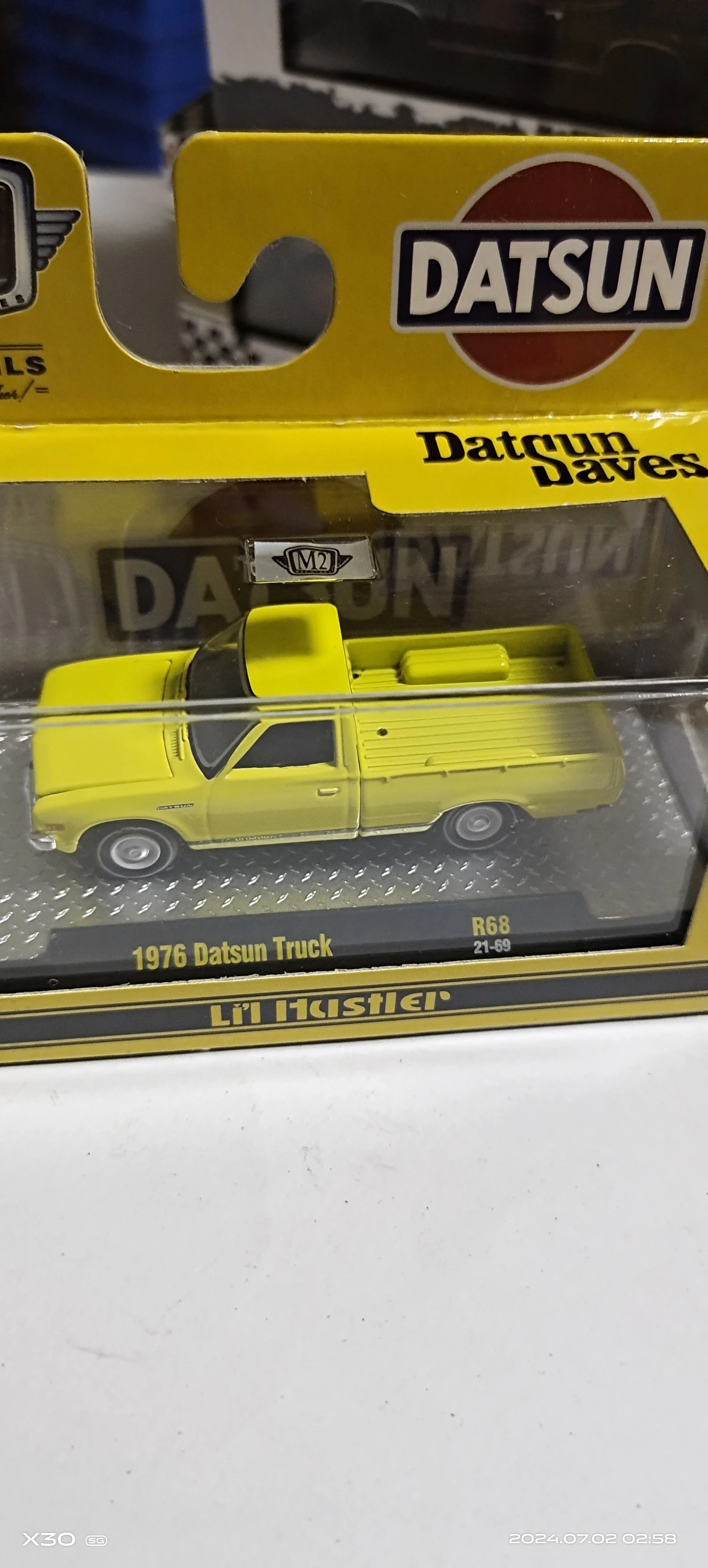 SALE1 M2 machines 1/64 dodge ford Econoline Van Gasser Car special Die-cast alloy car model collection display child gift