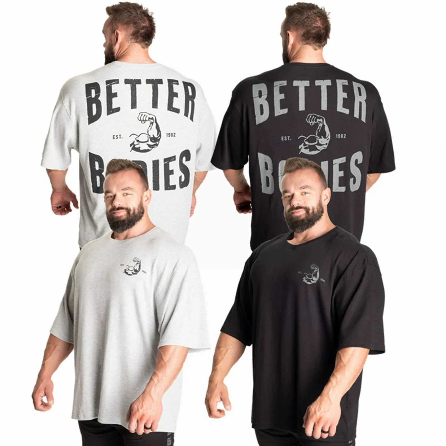 

Футболка свободного кроя, утолщенная, большого размера, с коротким рукавом, рукавом до локтя, рукавом 3/4, GASP, для фитнеса, бодибилдинга, спорта, бега, теплая