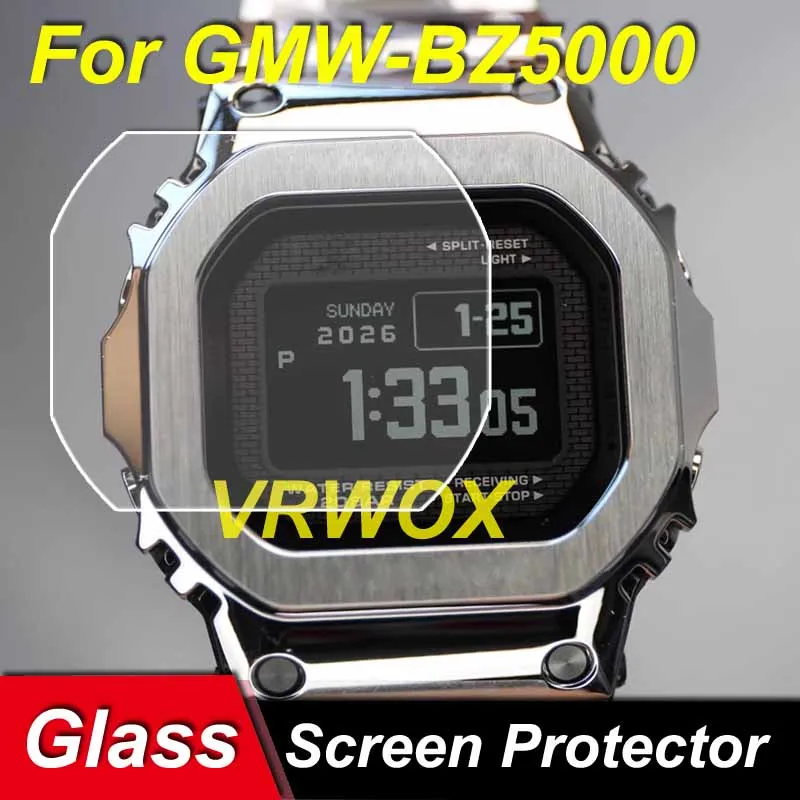 

3Pcs Glass GMW-B5000 GBD-200 GBX100 GM-5600 GXW-56 DW5600 5035 5000 GW-B5600 GW-M5610 DWE-5600 9H Anti-ScratchScreen Protector
