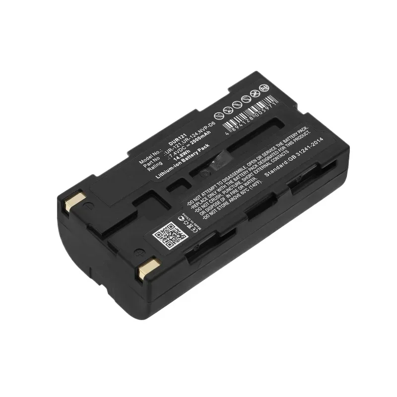 NEW UR121UR UR-121UR 7.4V 2000mAh Camera Battery for Sanyo IDC-1000/Z/ZU NV-DV35 UR-121 UR-124 NV-HD500/NV-KD100 NVP-D6
