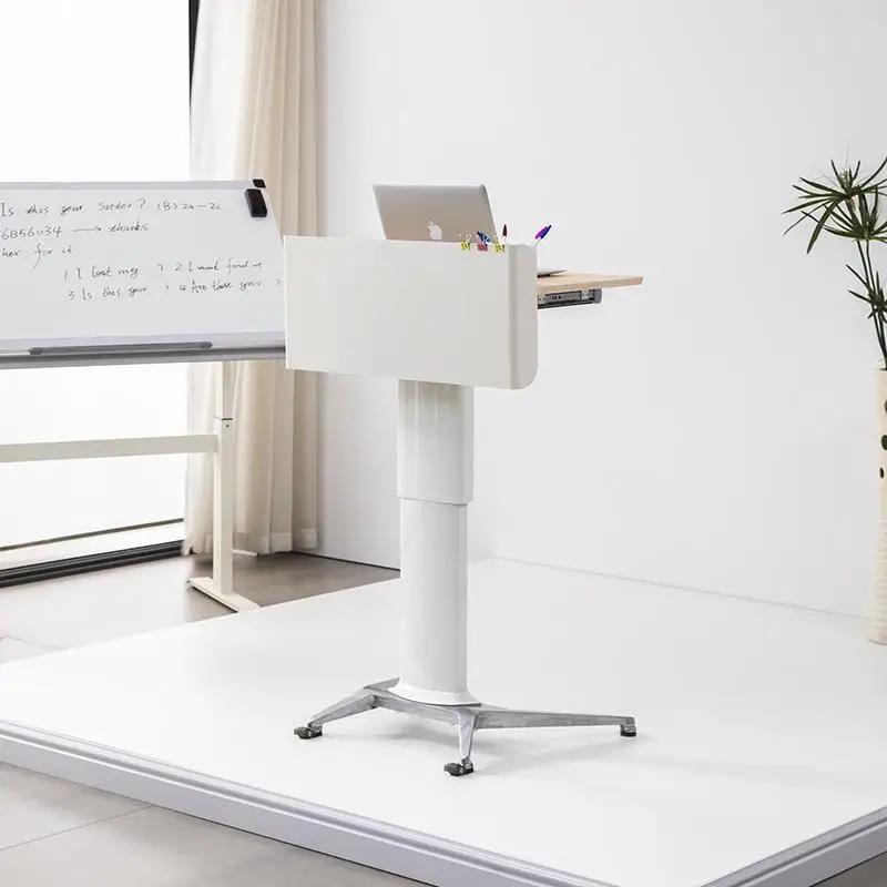 Movable podium, classroom, conference room, training, simple host desk, reception desk, welcome desk, speaker table