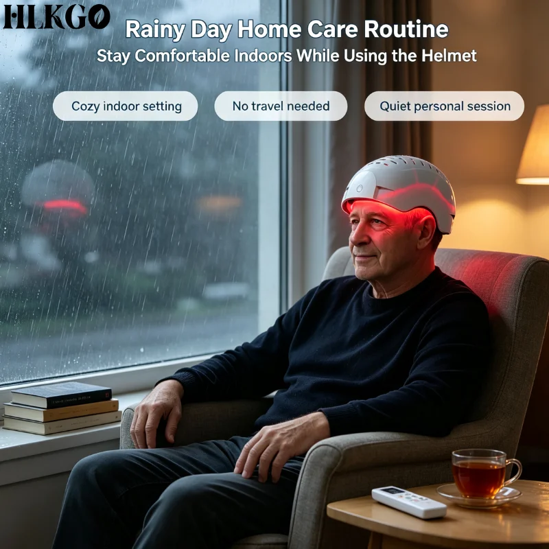 810nm 1070nm Near Infrared Light Helmet 436 LEDs Neurotherapy for Dementia Insomnia Brain Health & Cognitive Care