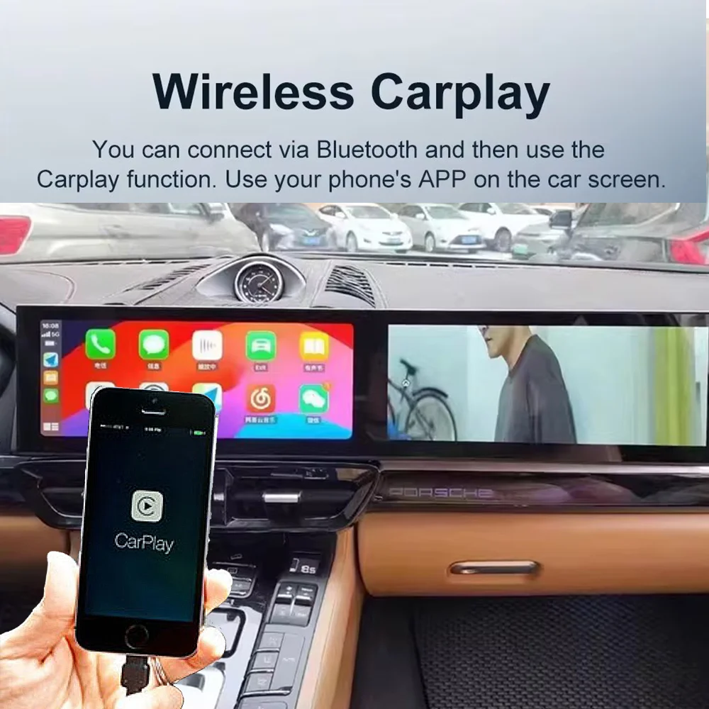 

Автомагнитола LSH 24.6 дюйма для Porsche Cayenne 958 92A 2010-2017 с Android Auto, CarPlay, мультимедиа, навигацией и видеоплеером