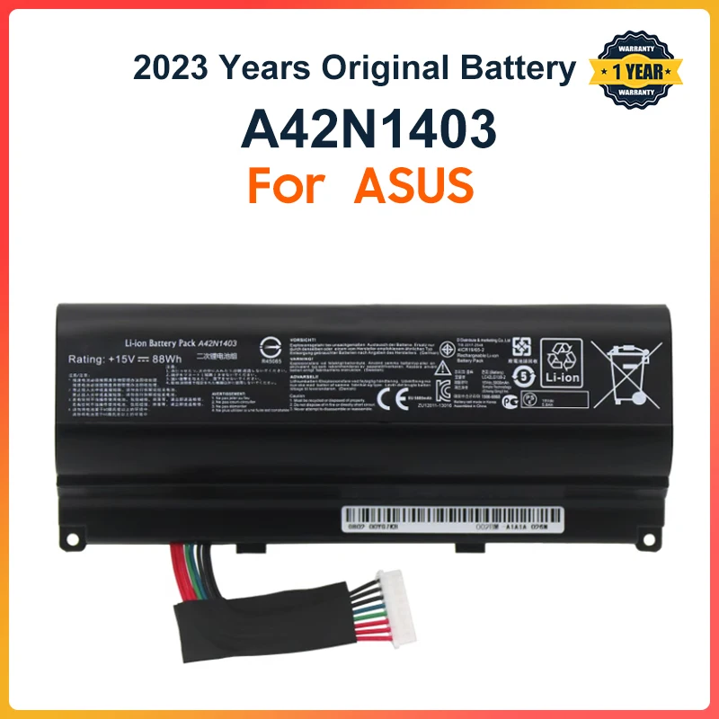 15V 6000mAh Korea Cell A42N1403 Battery for ASUS ROG G751 G751JY G751JM G751JT GFX71 GFX71JY GFX71JT A42LM9H A42LM93