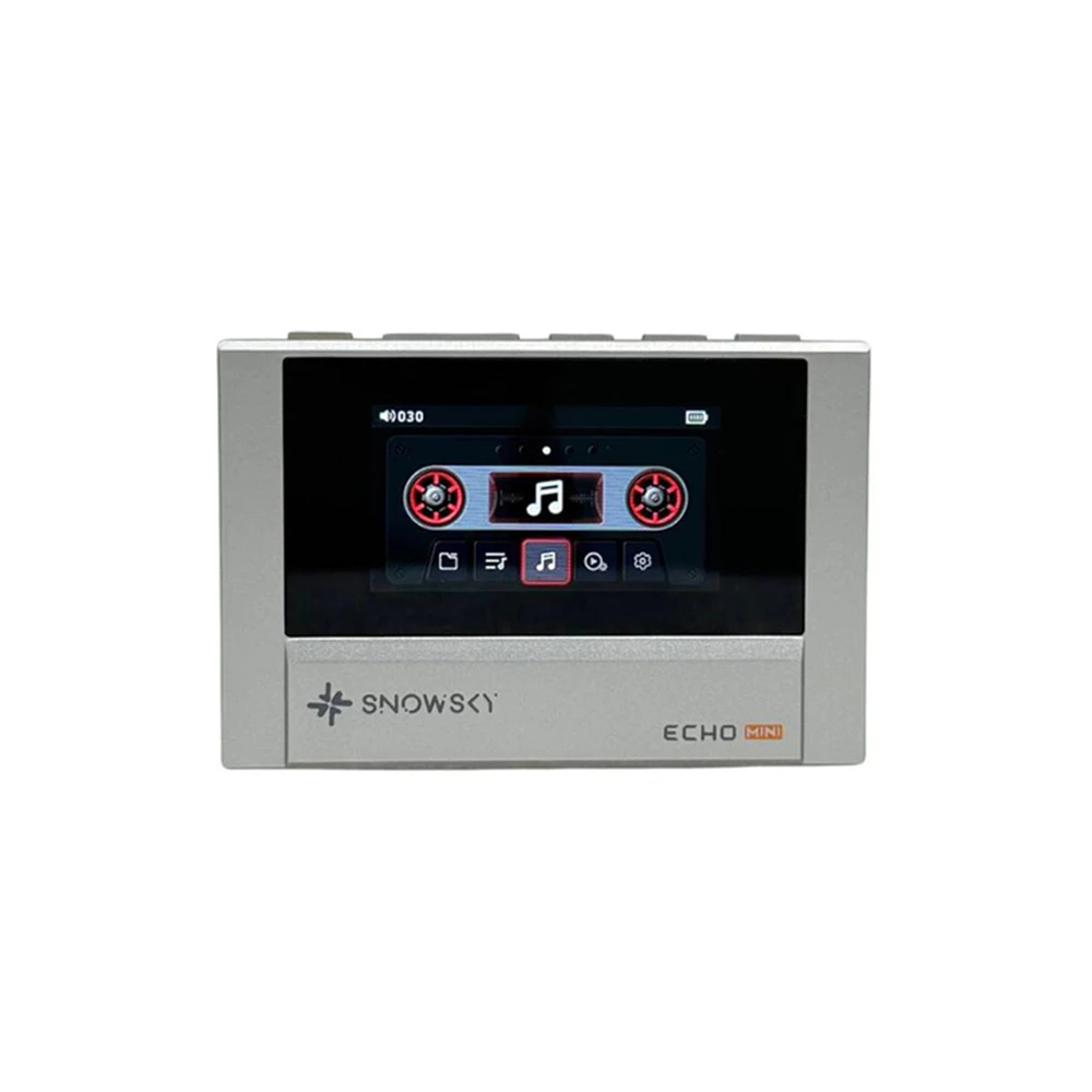 SnowSky/FiiO Echo Mini HiFi Bluetooth MP3 Pure Muziekspeler, 15 uur afspelen, 3,5 mm/4,4 mm hoofdtelefoonuitgang