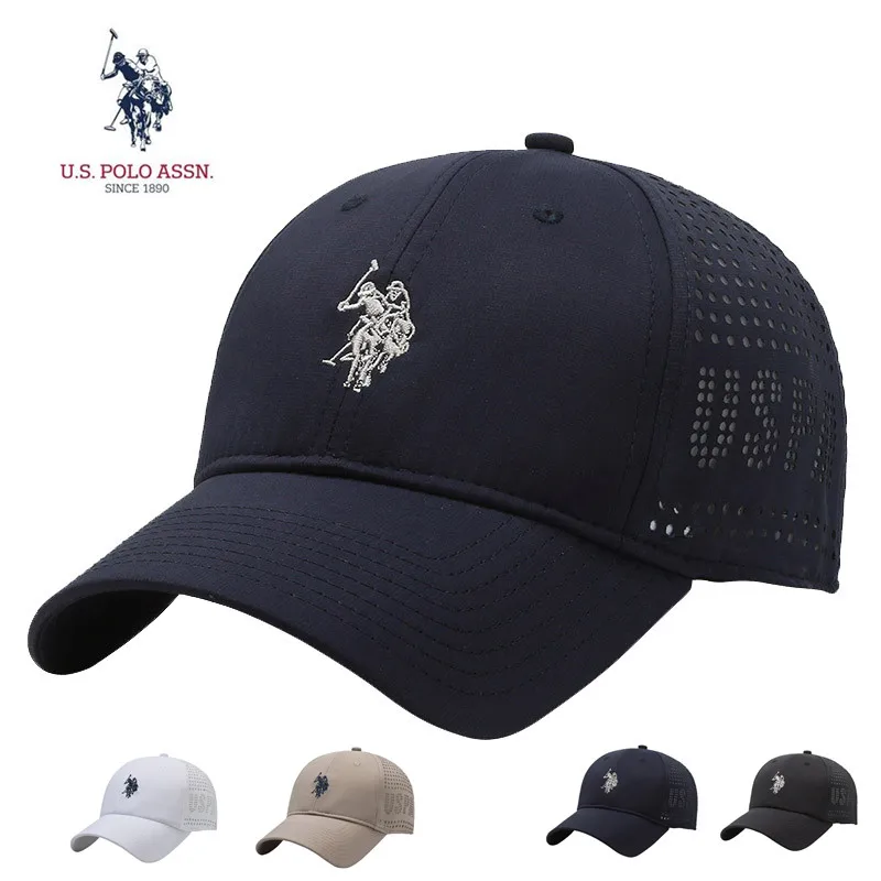 U.S. Polo Assn. Luxury Embroidered Logo Couple Baseball Cap With Newly Designed Breathable and Adjustable Stylish Visor